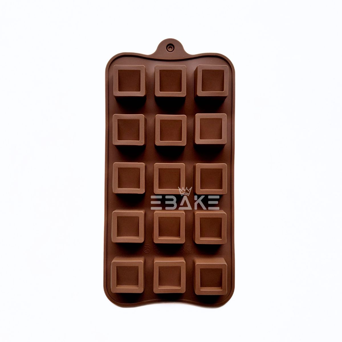 15 Cavity Square Chocolate Silicone Mould