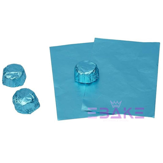 Blue Chocolate Wrapper / Candy Wrapping Paper