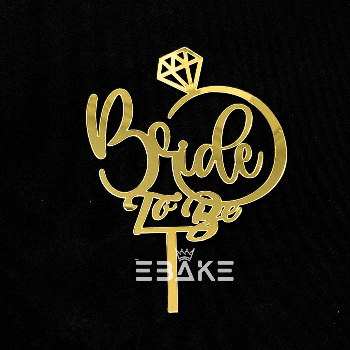 Bride To Be Cake Topper
