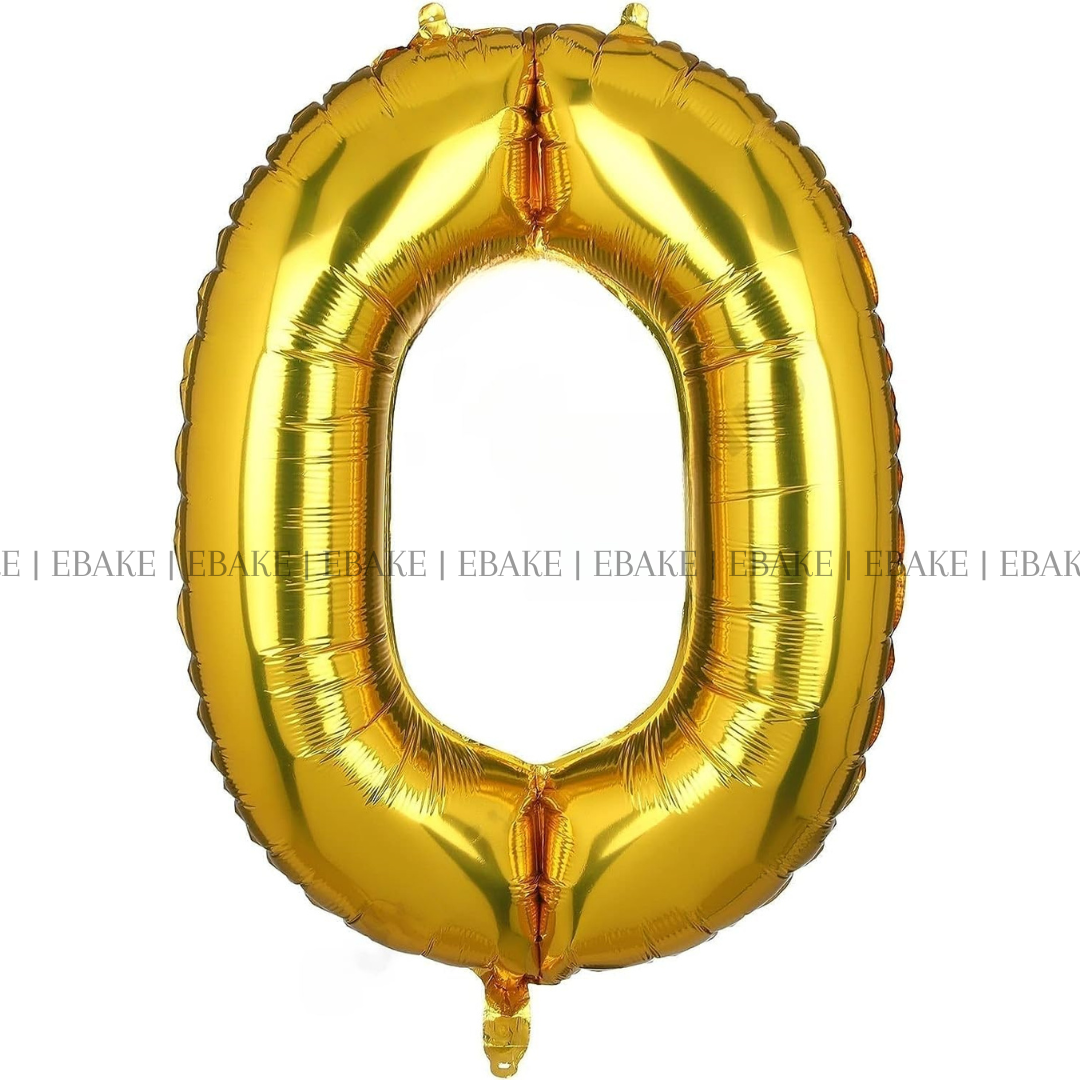 Alphabet Foil Balloons Gold 16 Inch Single Piece