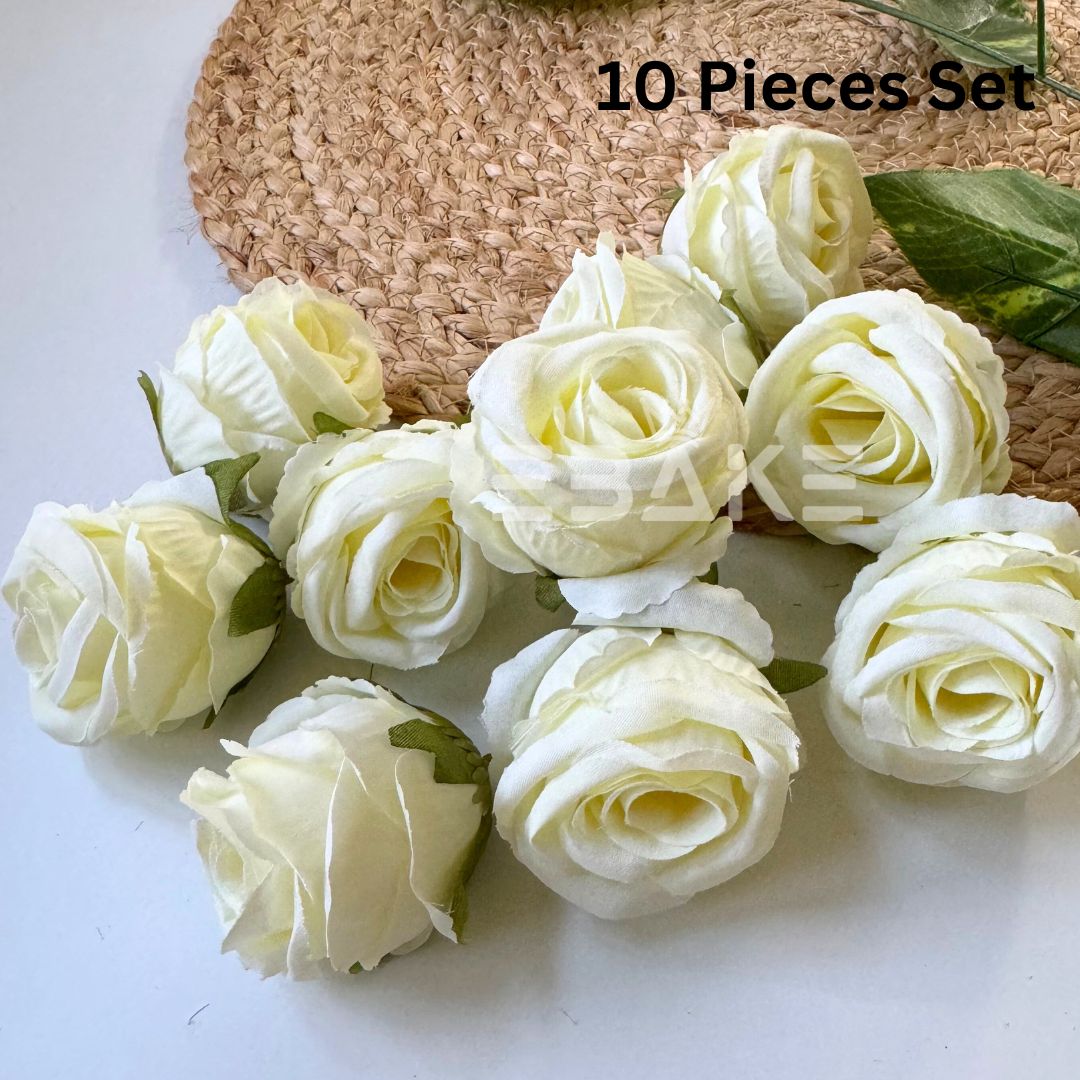 Small Rose - A1028 Greenish White