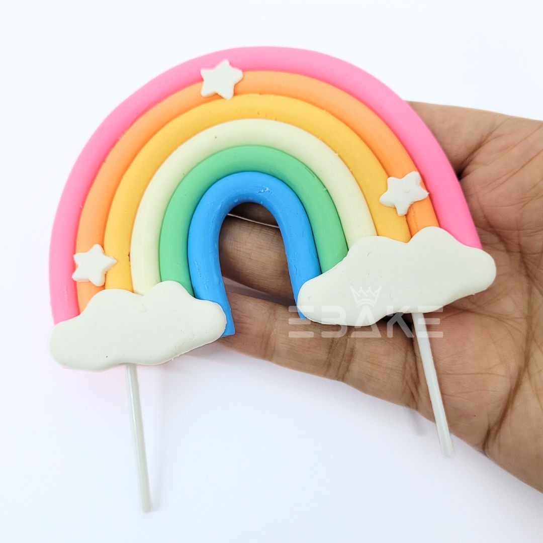 Rainbow Cake Topper