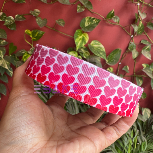 Red Heart Printed Grosgrain Ribbon