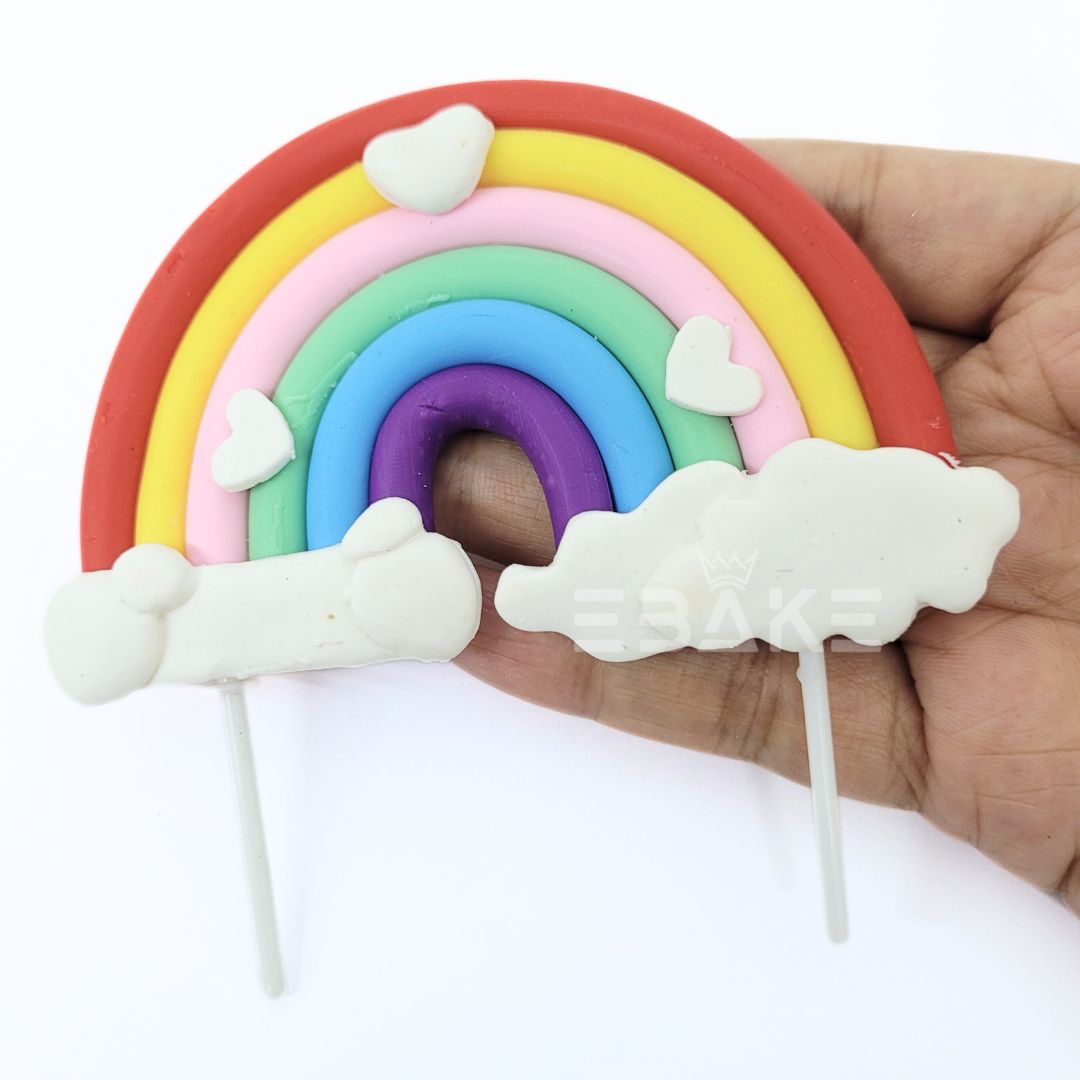 Rainbow Cake Topper