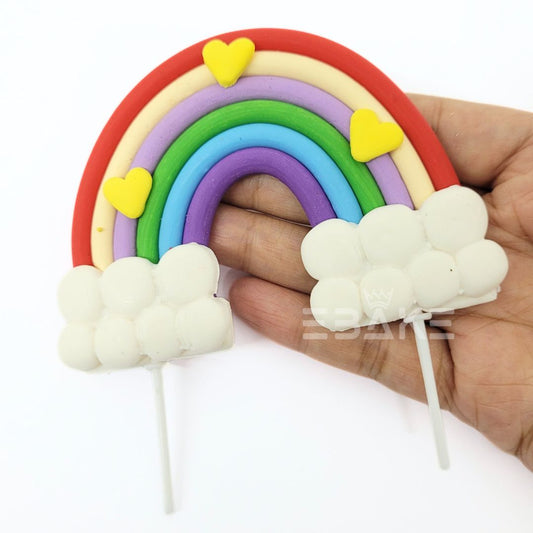 Rainbow Cake Topper