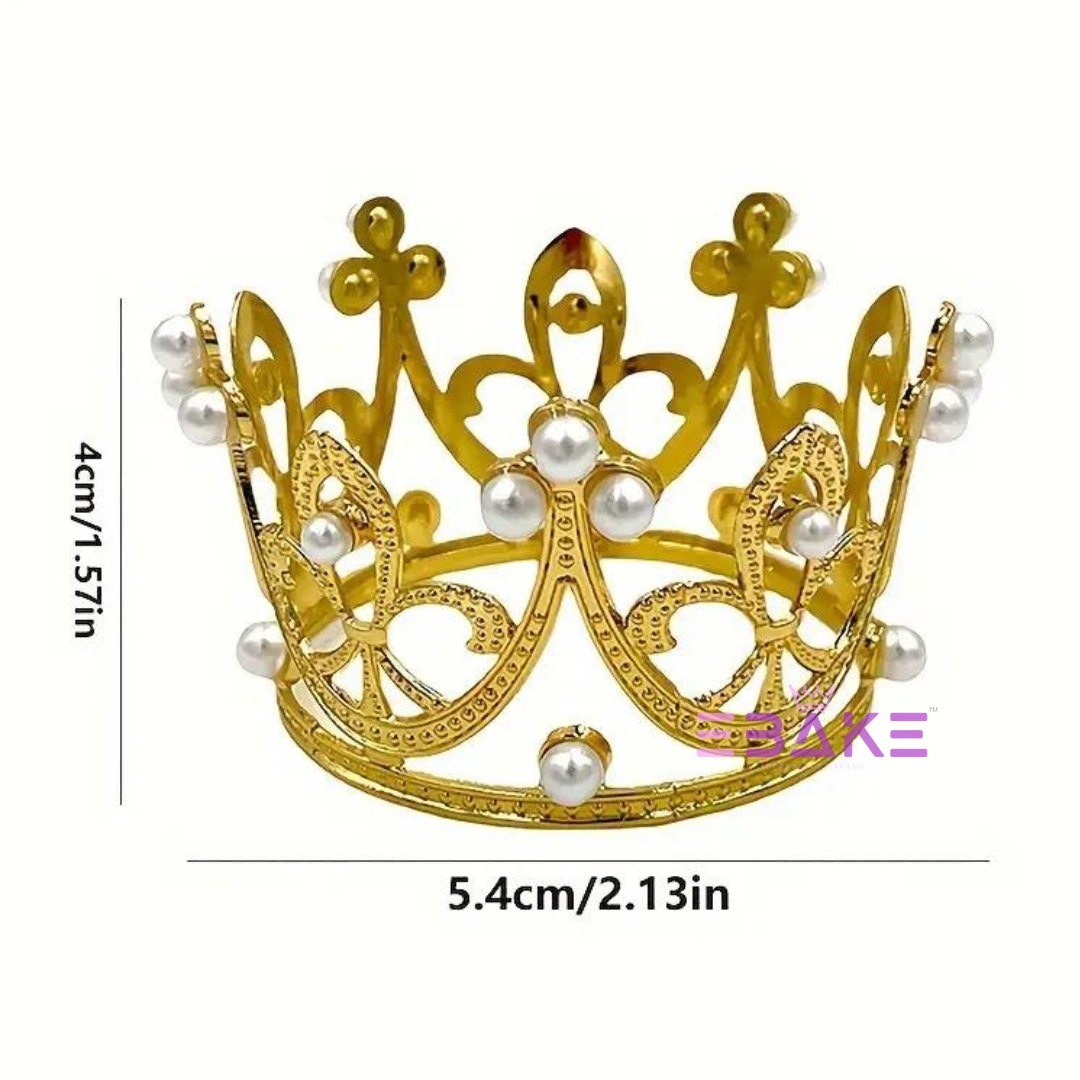 Small Cake Crown - Gold