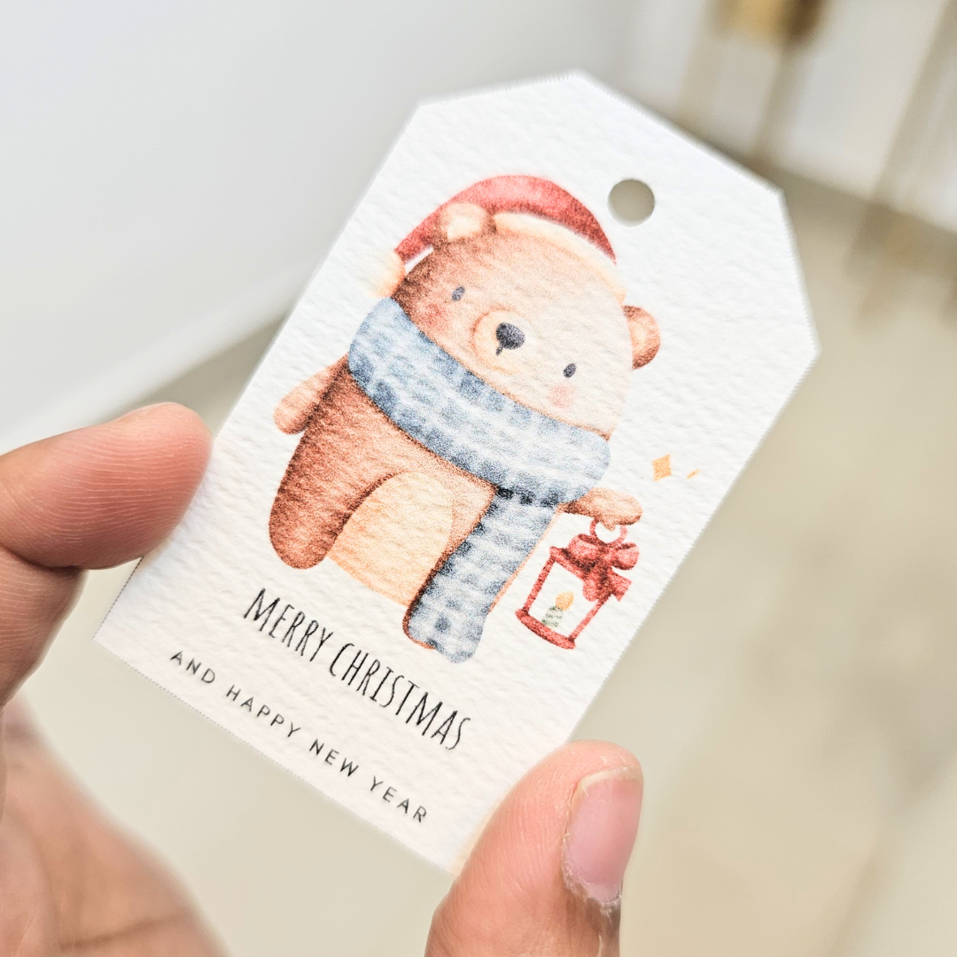 Christmas Gift Tag - Set of 4 Pcs