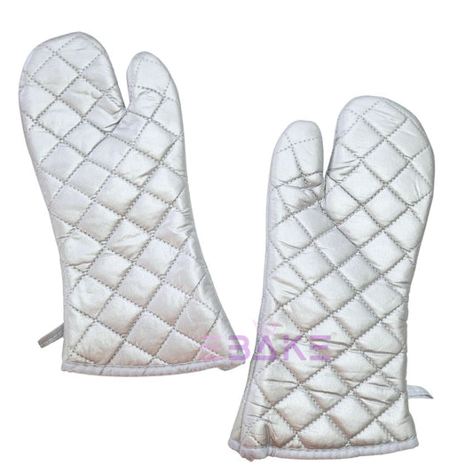 Heat Proof Extra Long Oven Mitts 14 Inches (1 Pair)