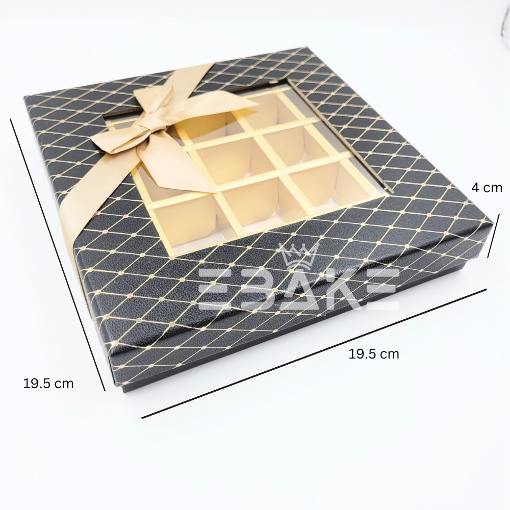 25 Cavity Imported Chocolate Box (Single Piece) - A453