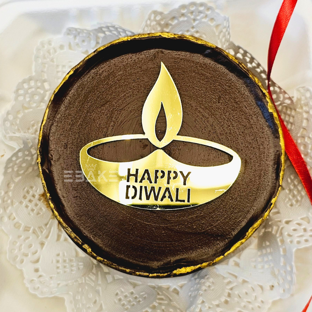 Happy Diwali 3 Inch Cutout (Set of 3) A584