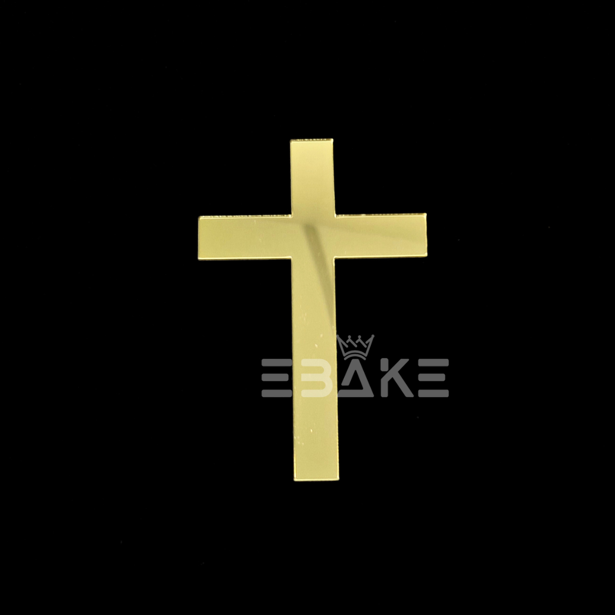 Cross Cake Topper for Baptism, First Holy Communion 3" (10 Pieces Set)