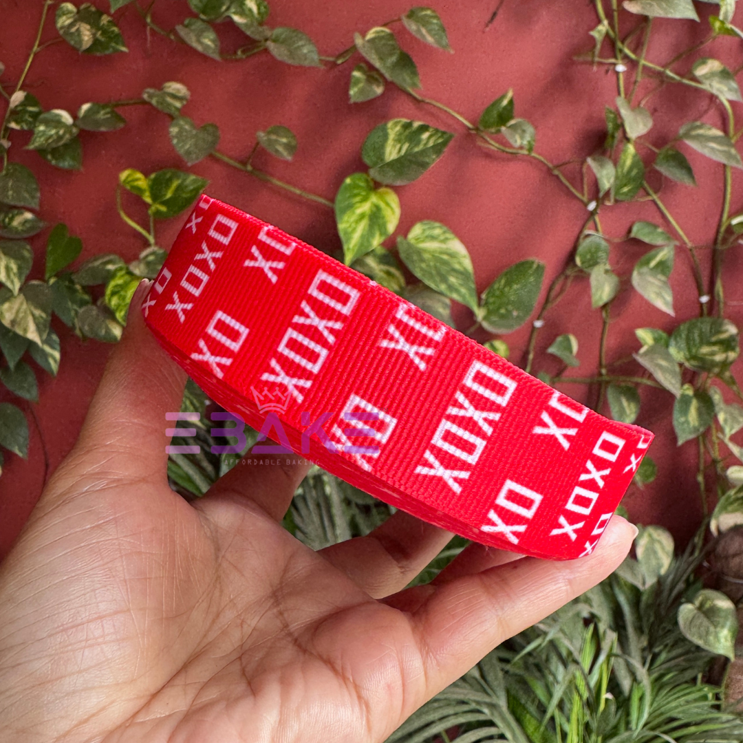 XoXo Printed Grosgrain Ribbon