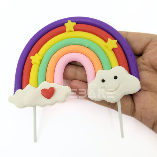 Rainbow Cake Topper