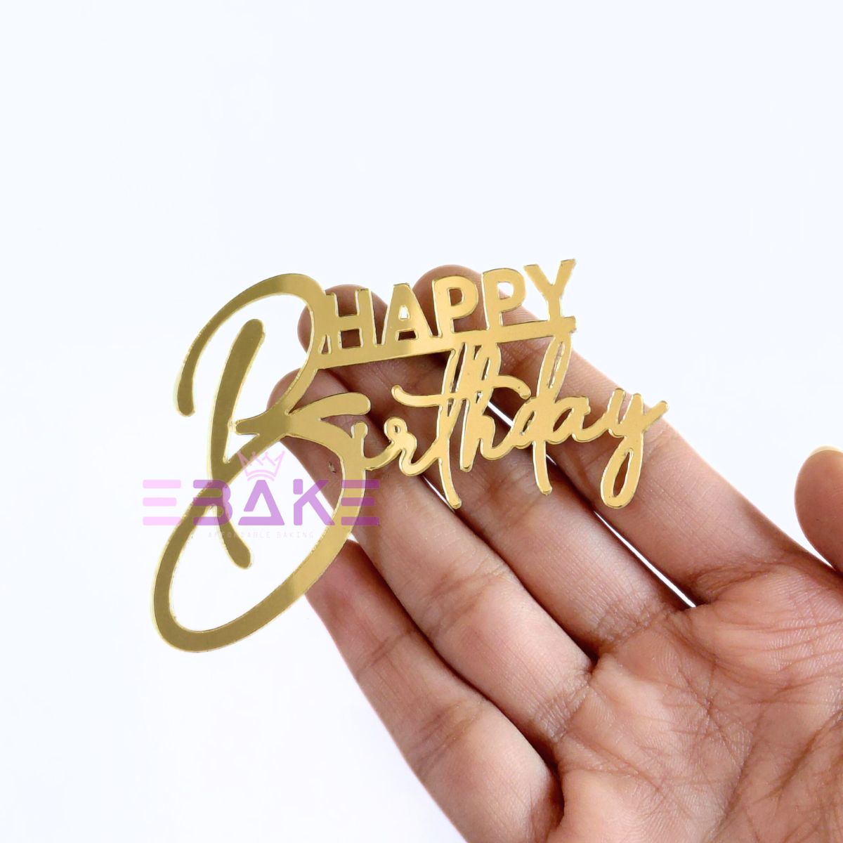 Mini Happy Birthday Cutout (Set Of 6)