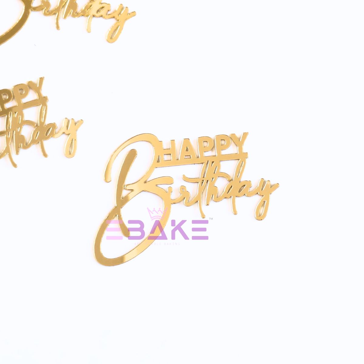 Mini Happy Birthday Cutout (Set Of 6)