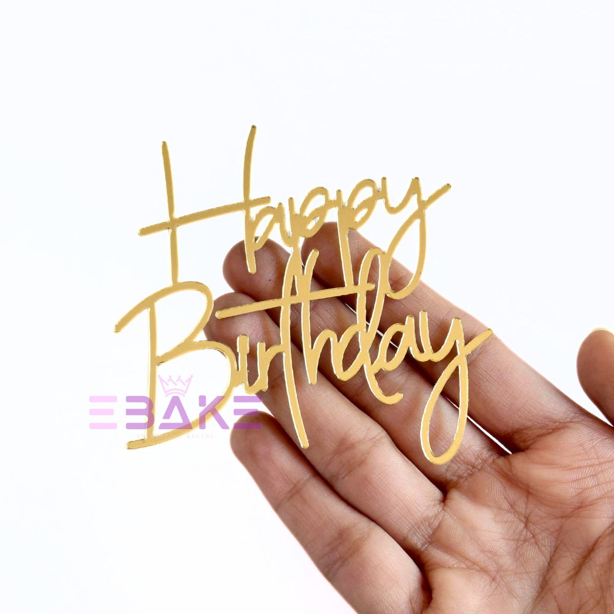 Mini Happy Birthday Cutout (Set Of 6)