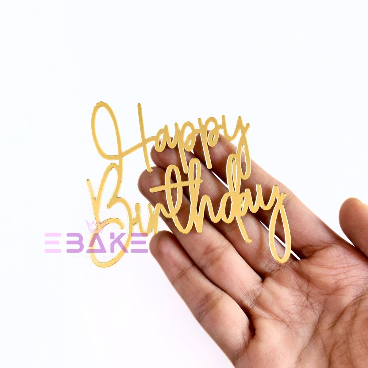 Mini Happy Birthday Cutout (Set Of 6)