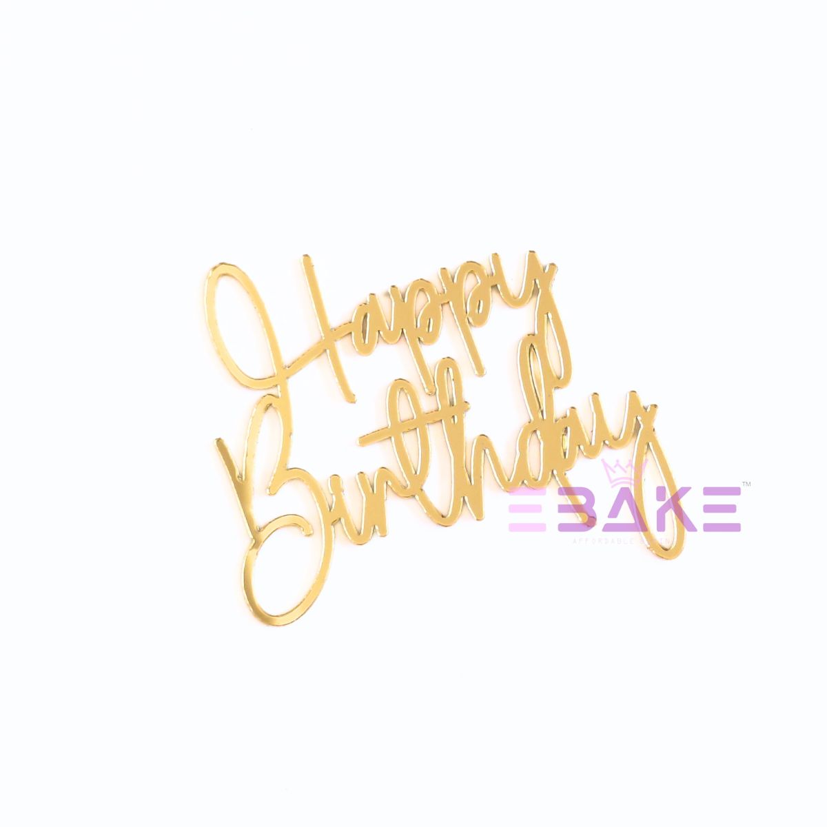 Mini Happy Birthday Cutout (Set Of 6)