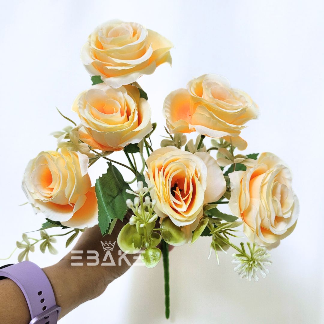 A1333 Rose Bunch With Fillers (6 Roses & Fillers)