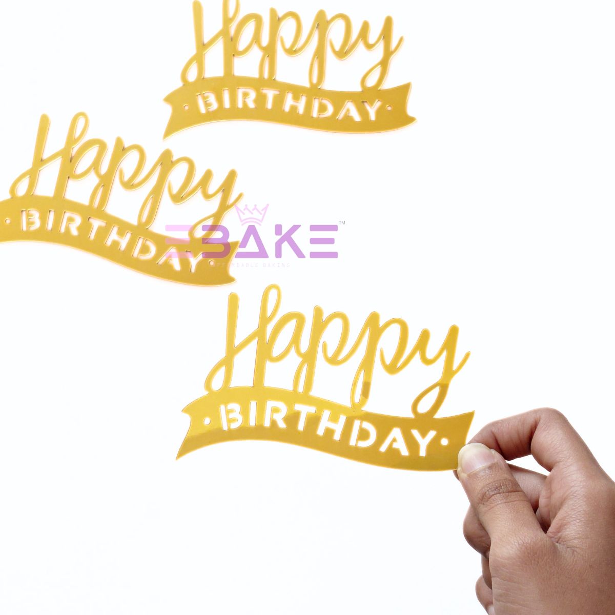 Happy Birthday Cutout (Set of 10)
