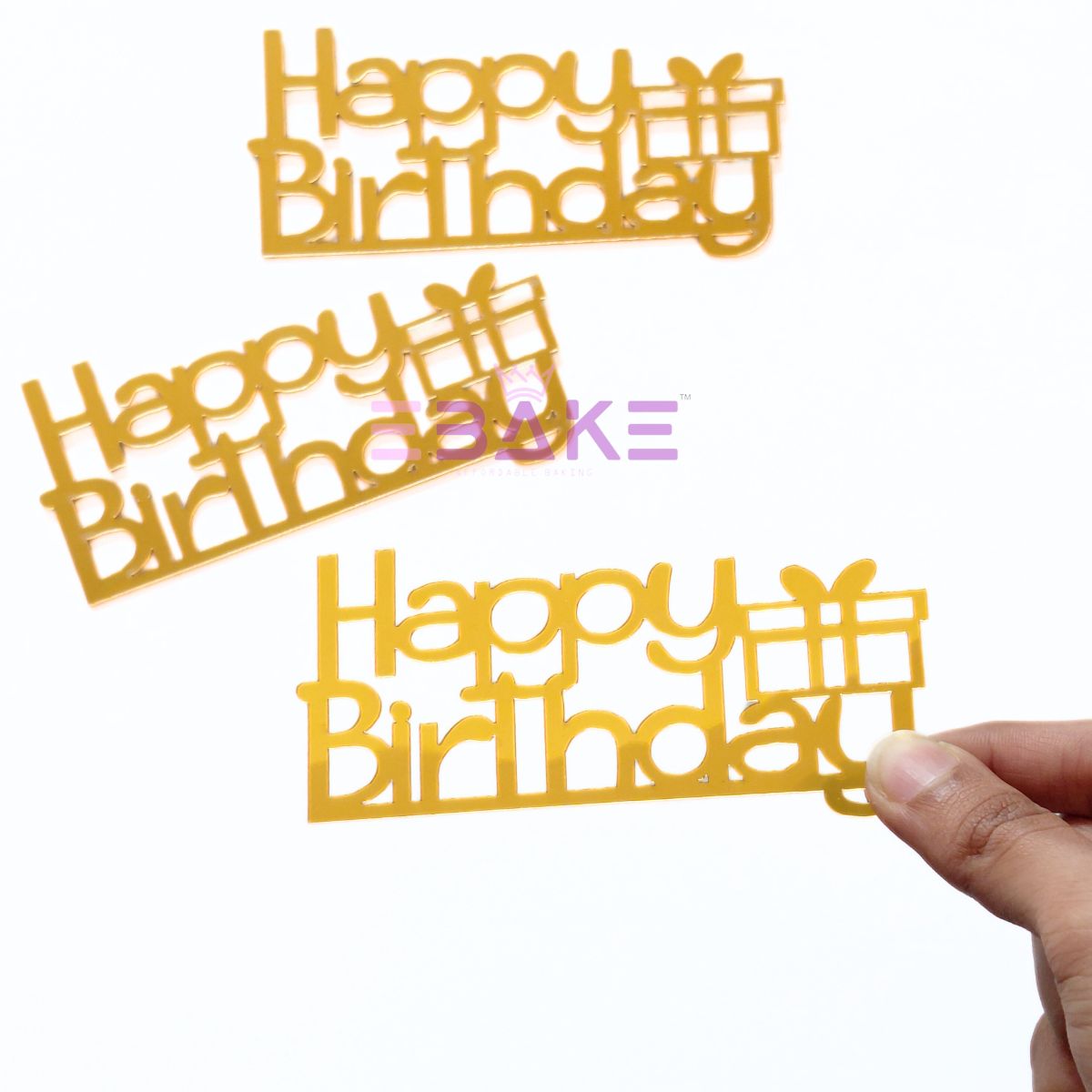 Happy Birthday Cutout (Set of 10)