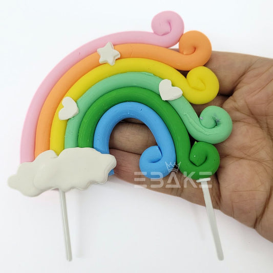 Rainbow Cake Topper