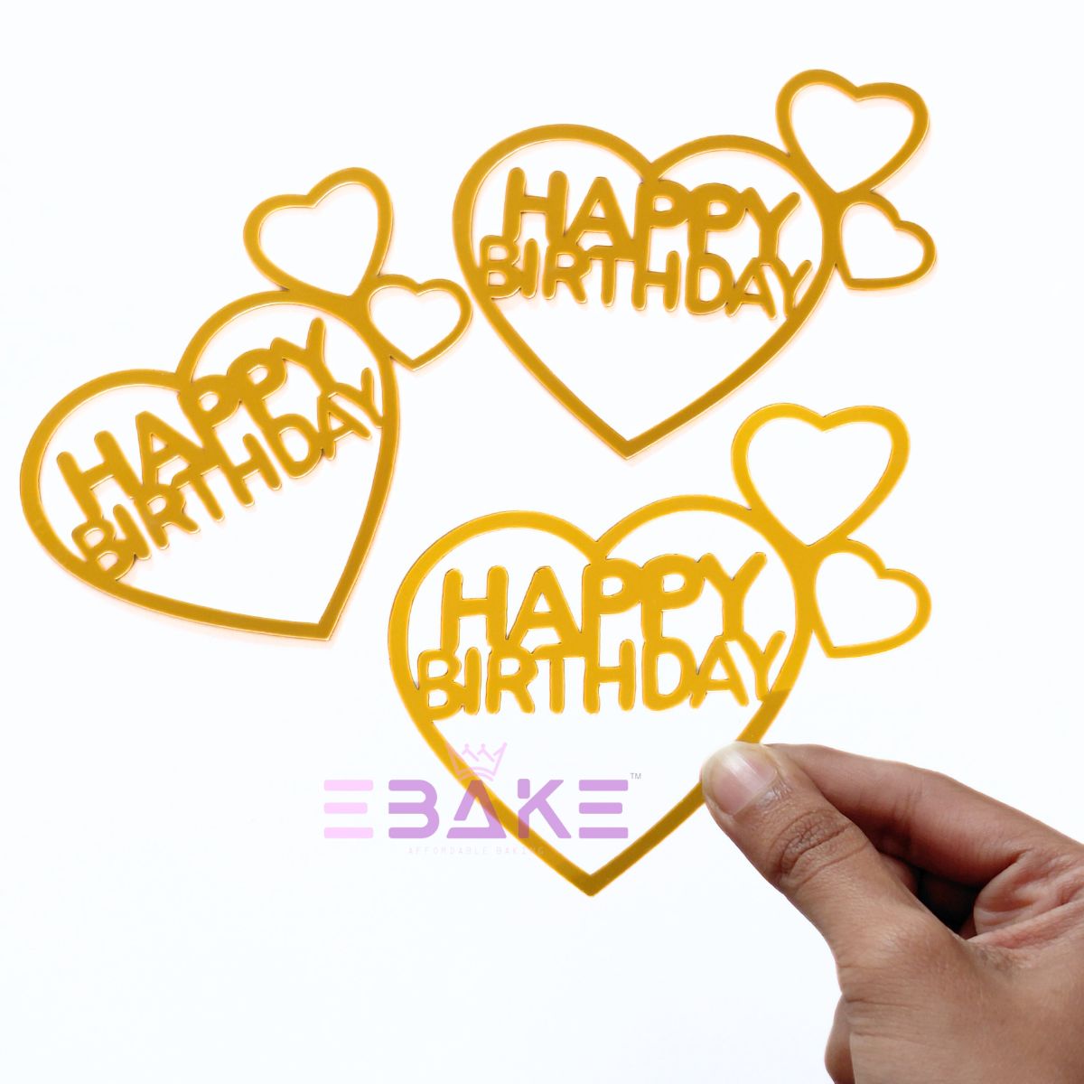 Happy Birthday Cutout (Set of 10)
