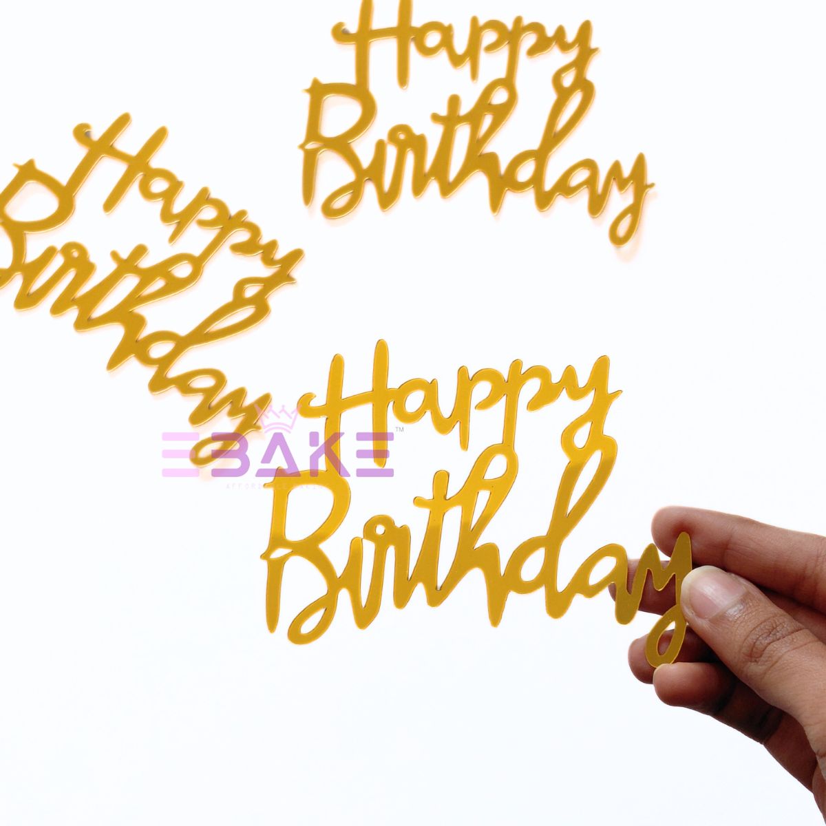 Happy Birthday Cutout (Set of 10)