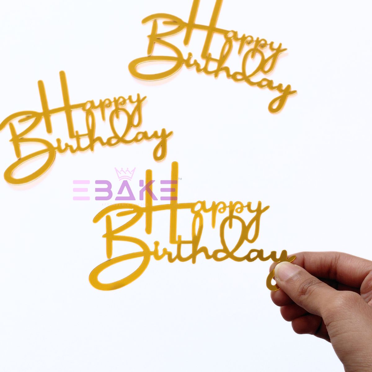 Happy Birthday Cutout (Set of 10)