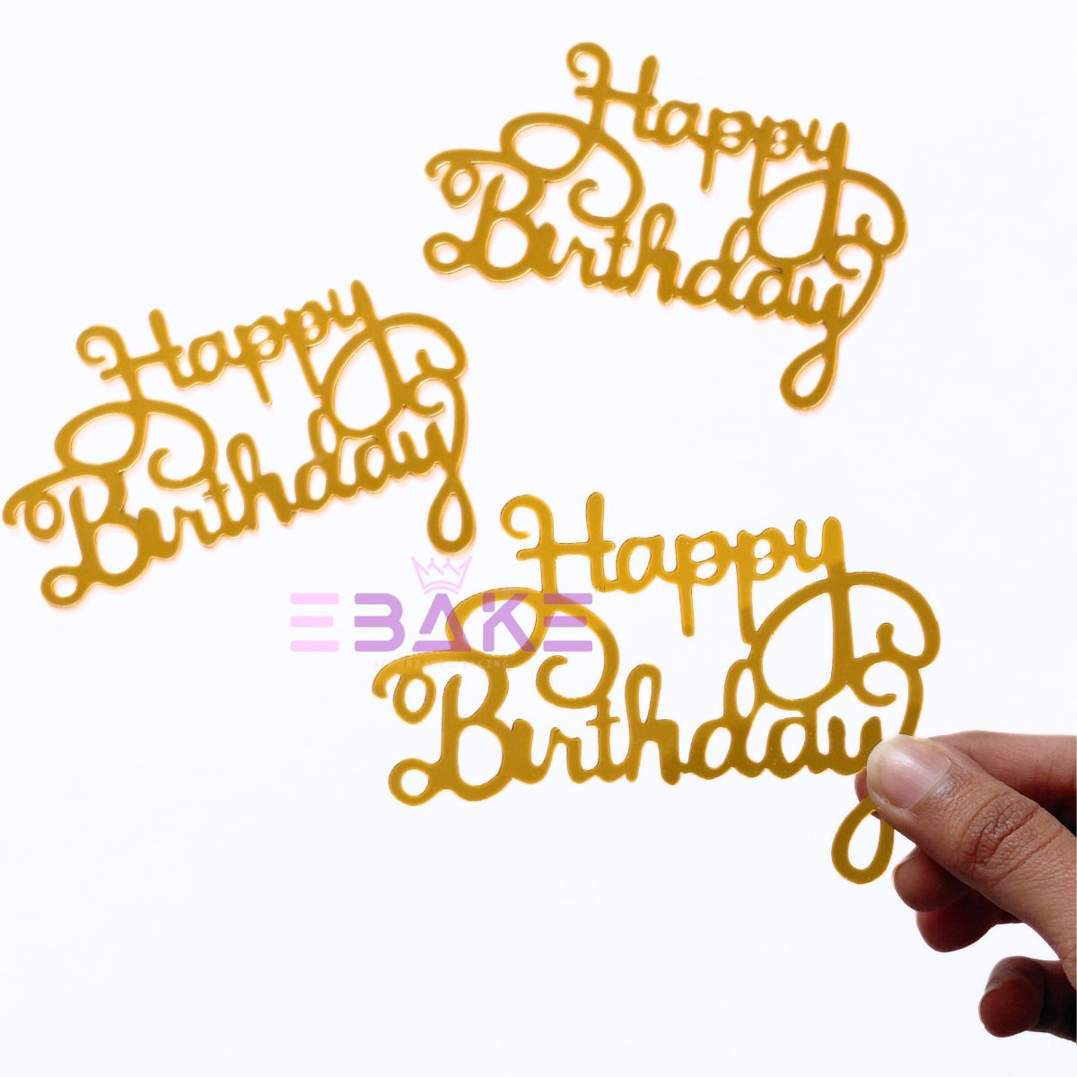 Happy Birthday Cutout (Set of 10)