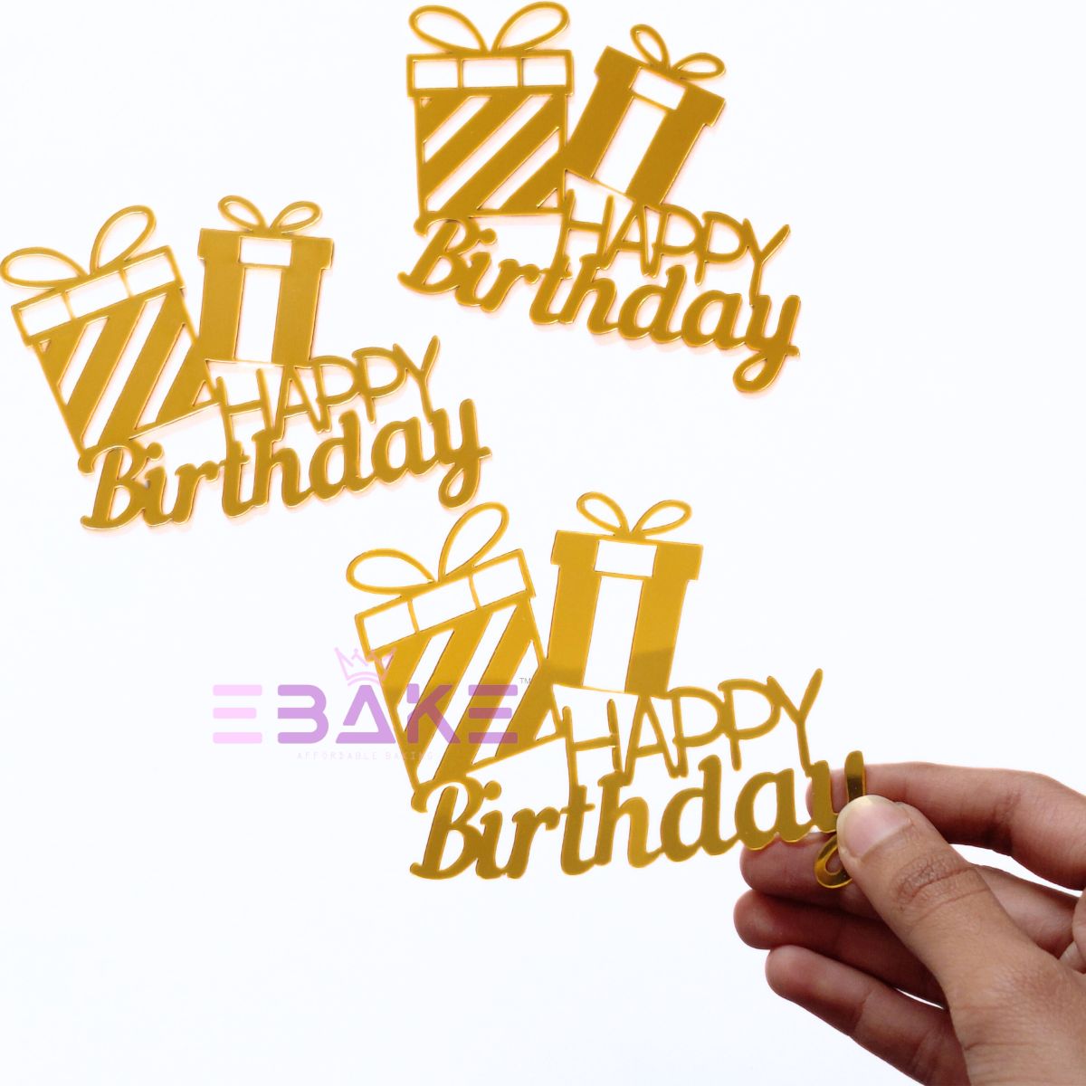 Happy Birthday Cutout (Set of 10)