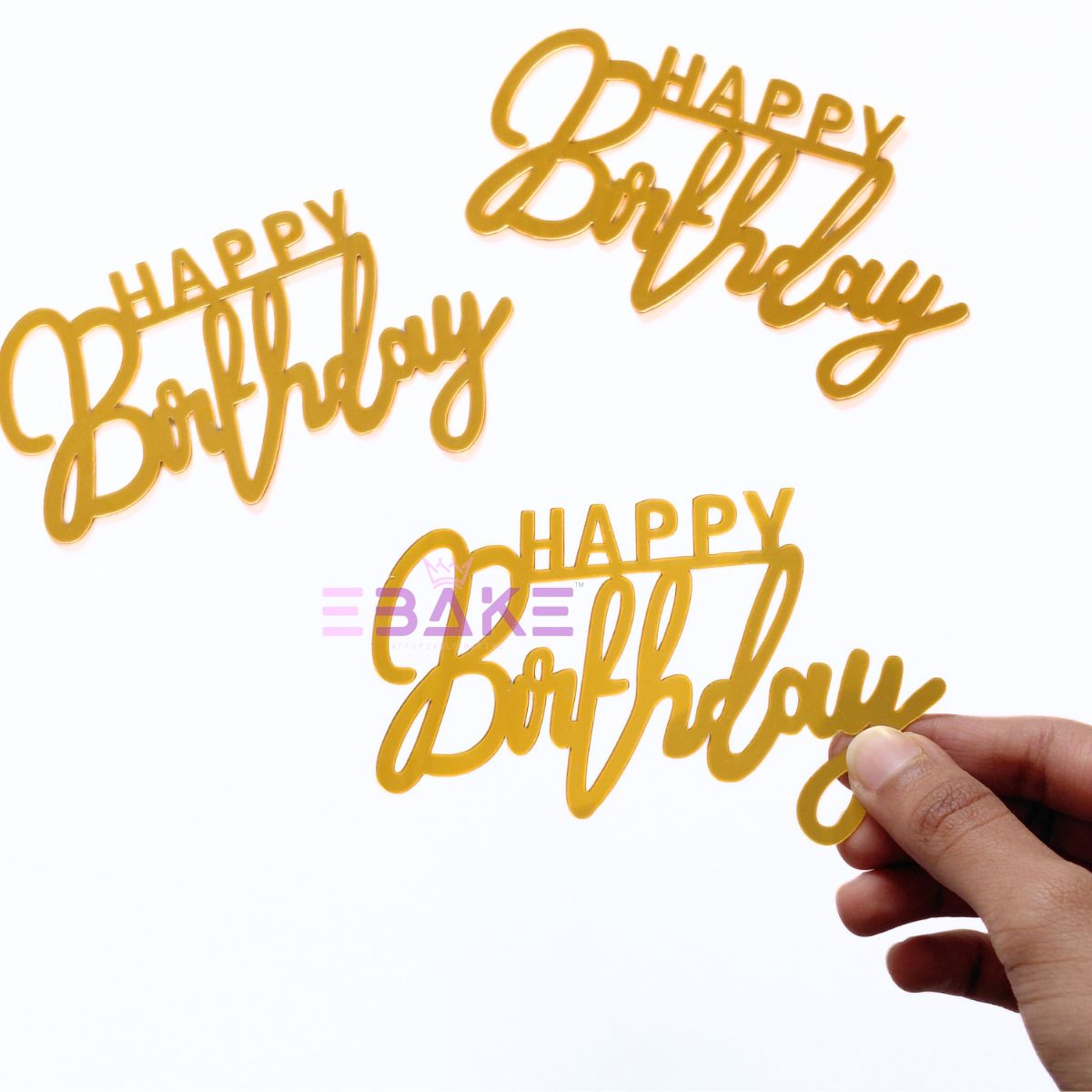 Happy Birthday Cutout (Set of 10)