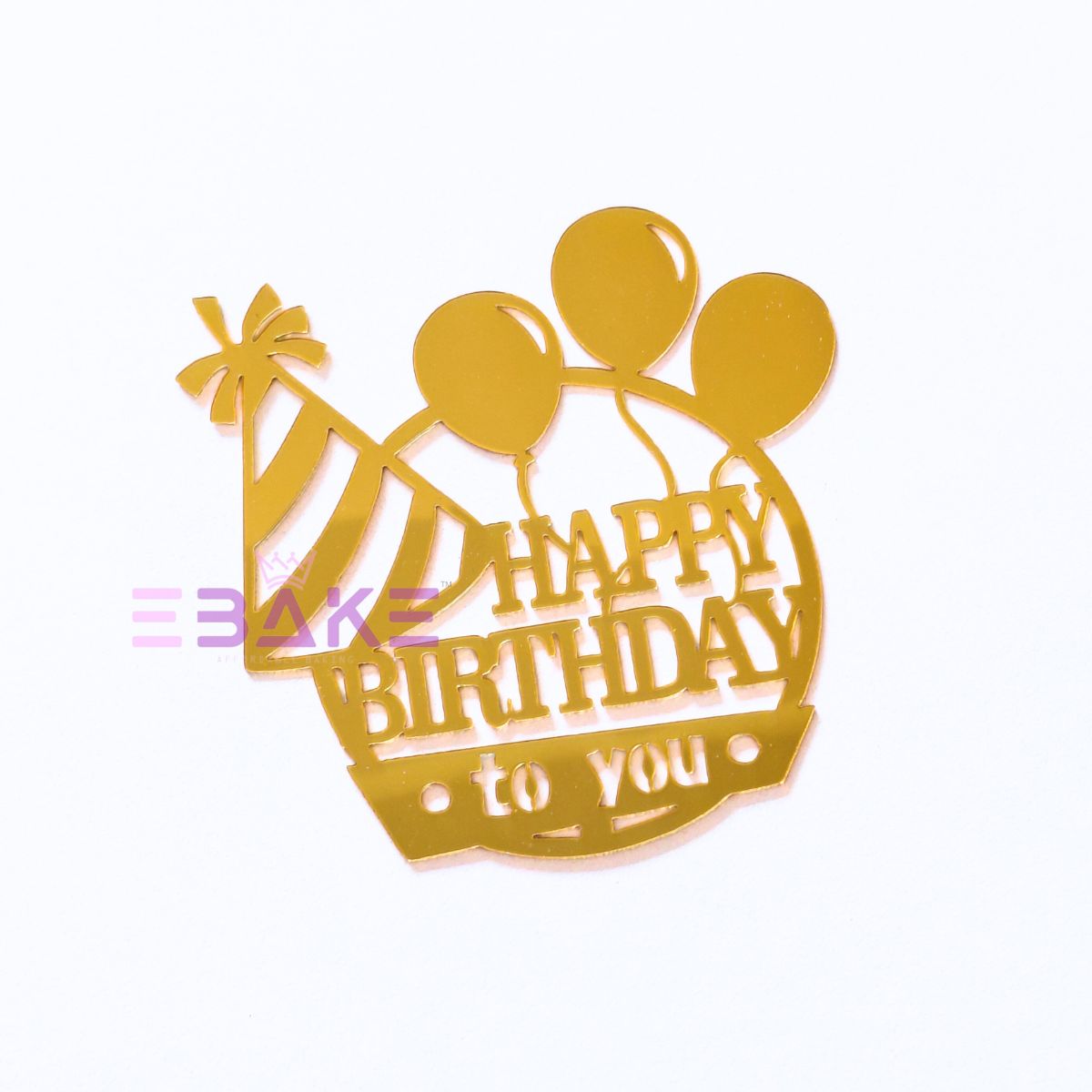 Happy Birthday Cutout (Set of 10)