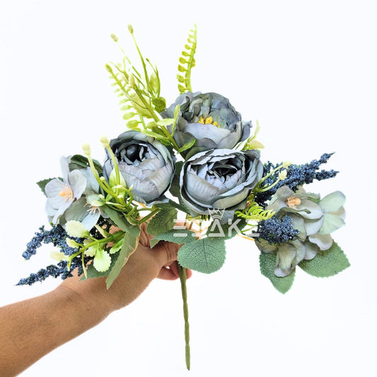 A1593 Peony Bunch With Fillers