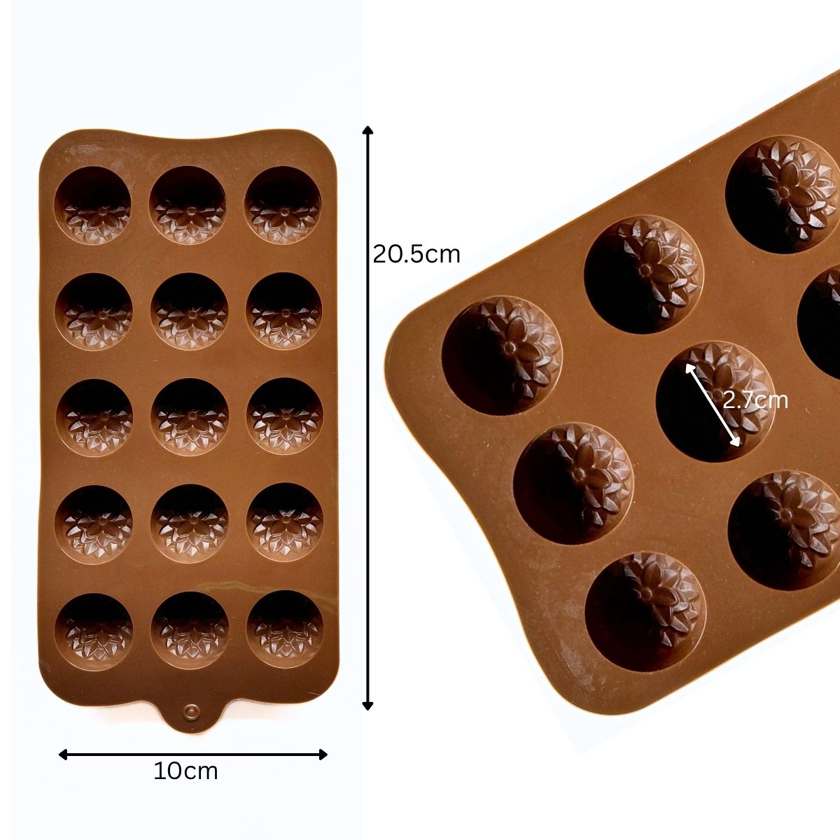 15 Cavity Chocolate Silicone Mould