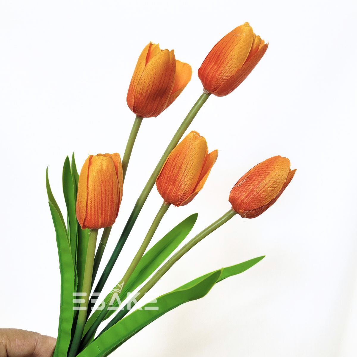 A1633 Orange Tulips Bunch (5 Tulips)