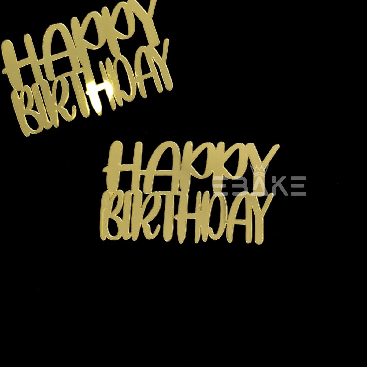 Mini Happy Birthday Cutout (Set Of 6)