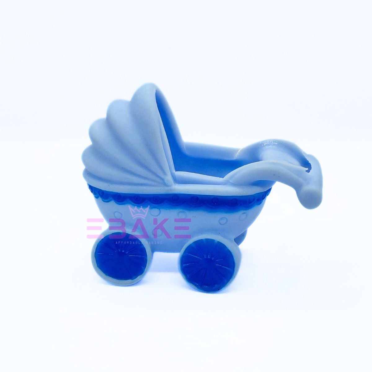 Cute Baby with Stroller