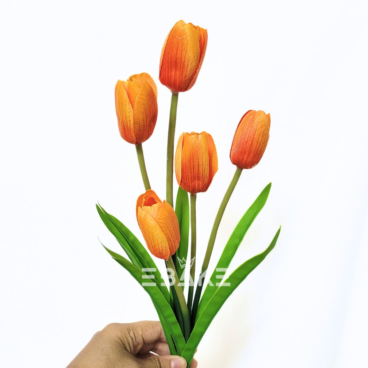 A1633 Orange Tulips Bunch (5 Tulips)