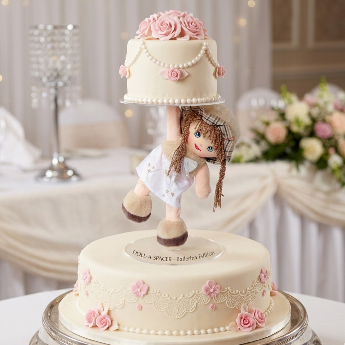 Doll Cake Spacer / Cake Stand / Anti Gravity Cake Stand