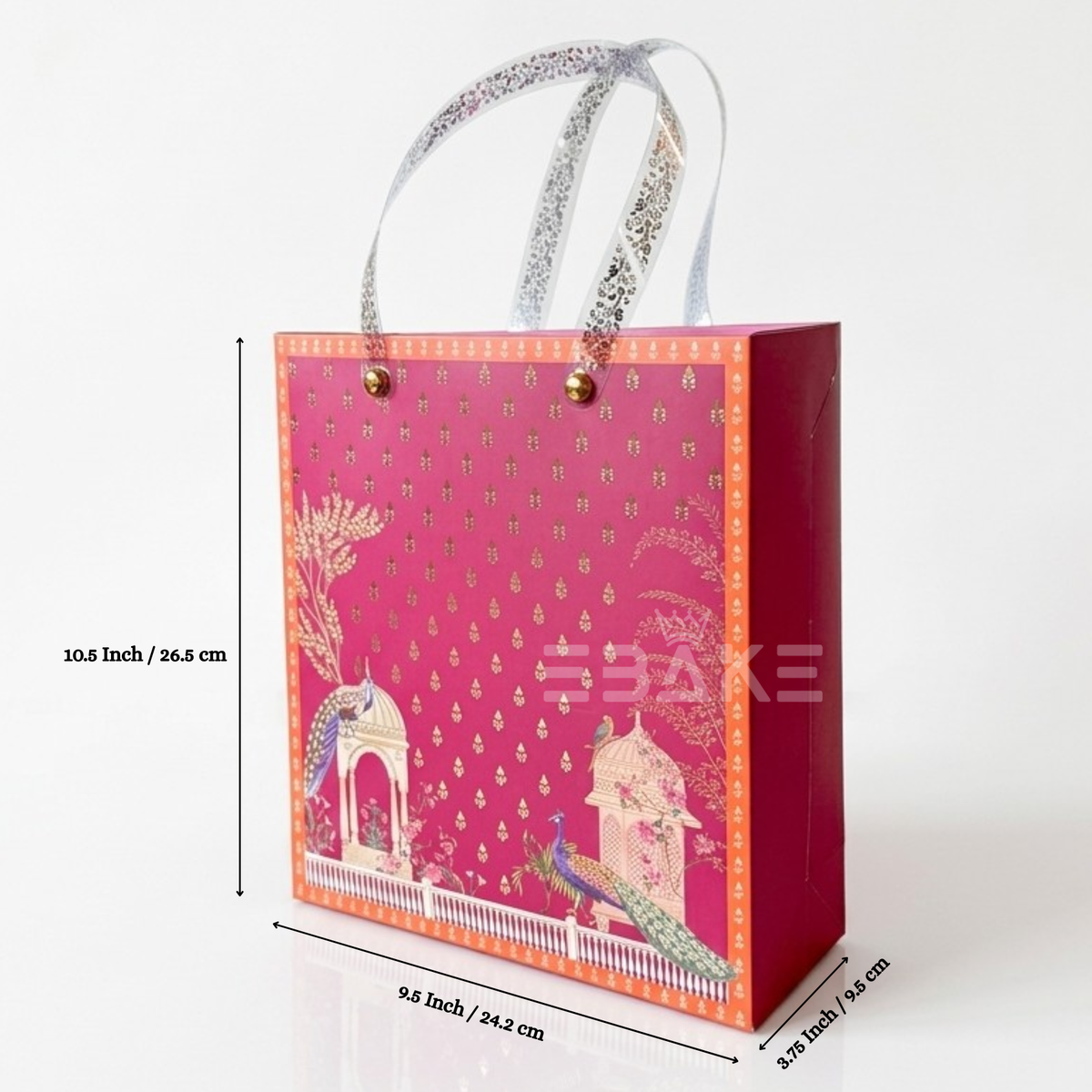 4 Jar Festive Hamper Box With Jar -  Royal Magenta (Set Of 2 Boxes)