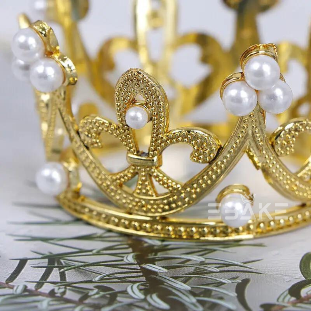 Small Cake Crown - Gold