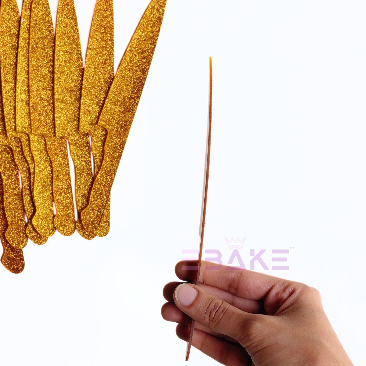 Acrylic Cake Knife- Set of 10 (Minor Bend -Sale Item)