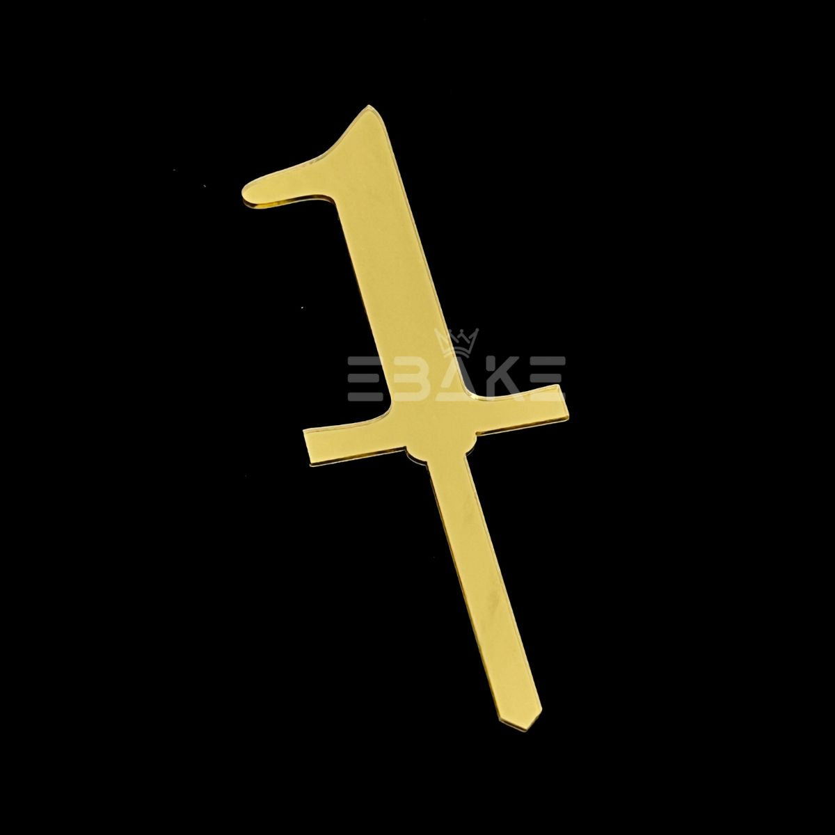 Number 1 Cake Topper 4.5inch