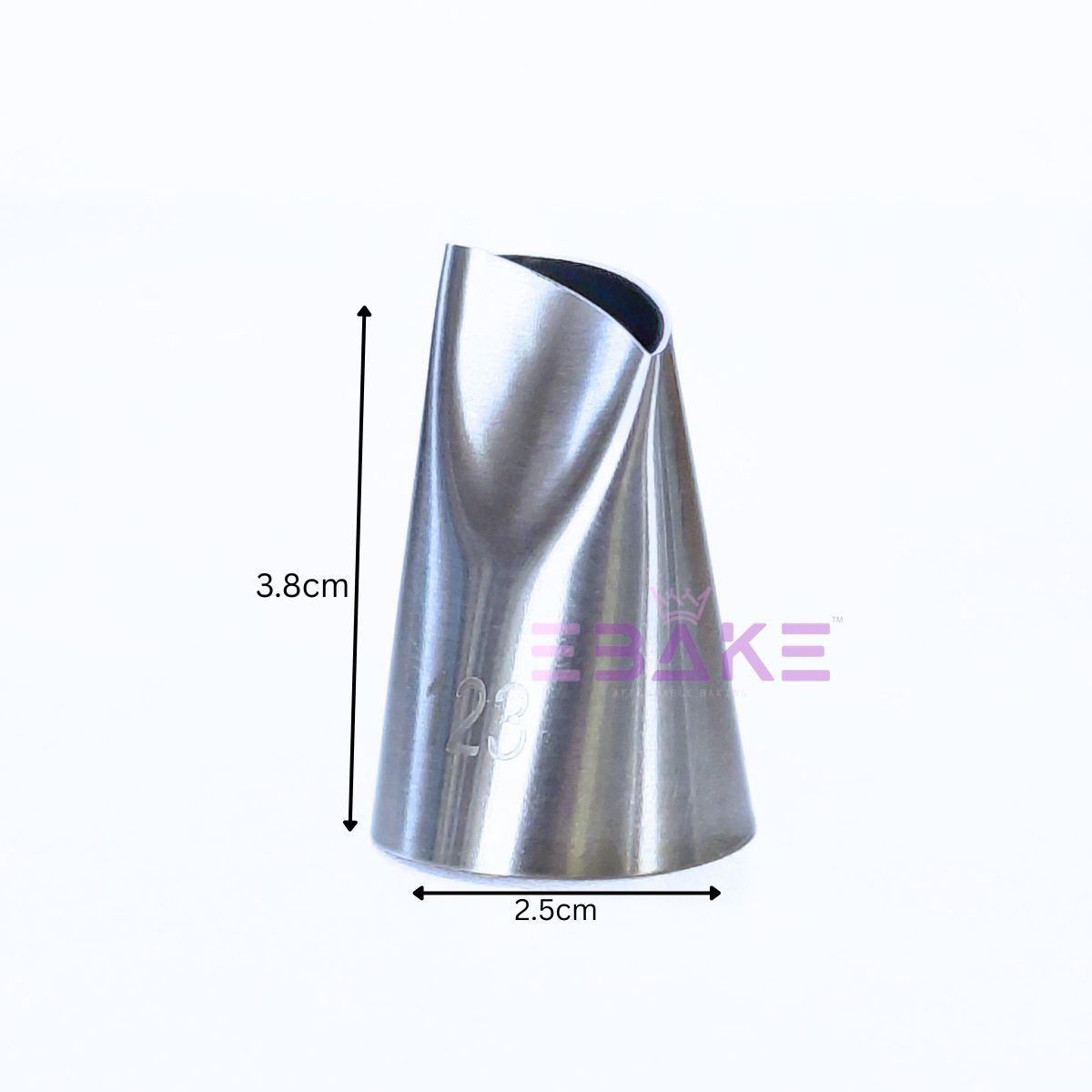 Stainless Steel Cake Decorating Nozzle / Pastry Icing Tip (123 Nozzle)