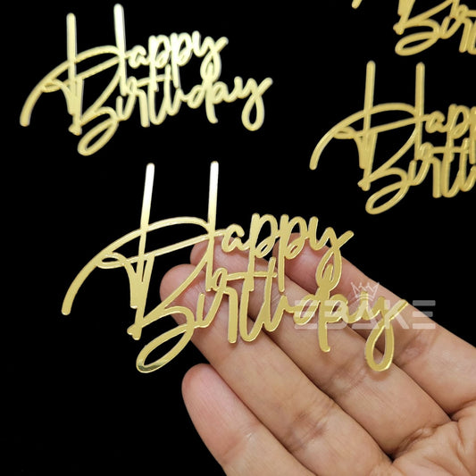 Mini Happy Birthday Cutout (Set Of 6)