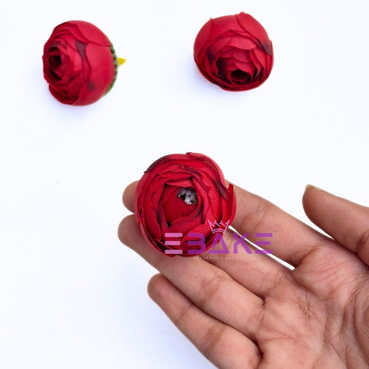 Small Peony - A817 Maroon