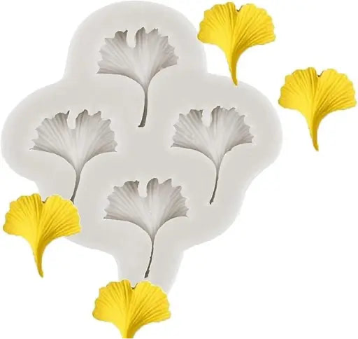 Ginkgo Leaves Silicone Fondant Mould