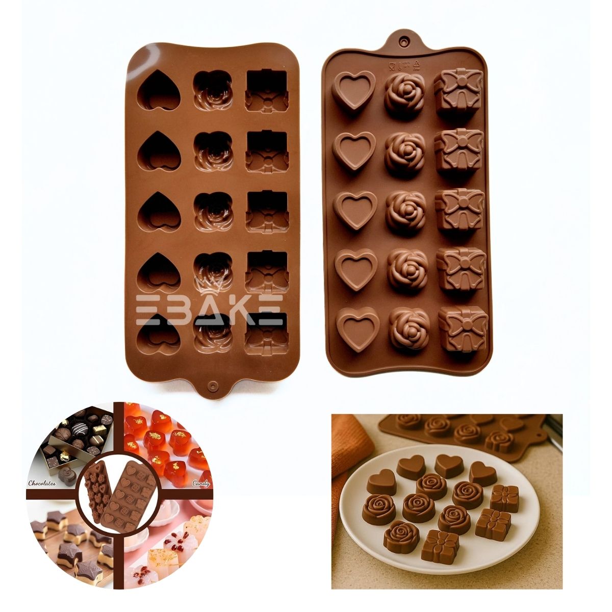 15 Cavity Chocolate Silicone Mould