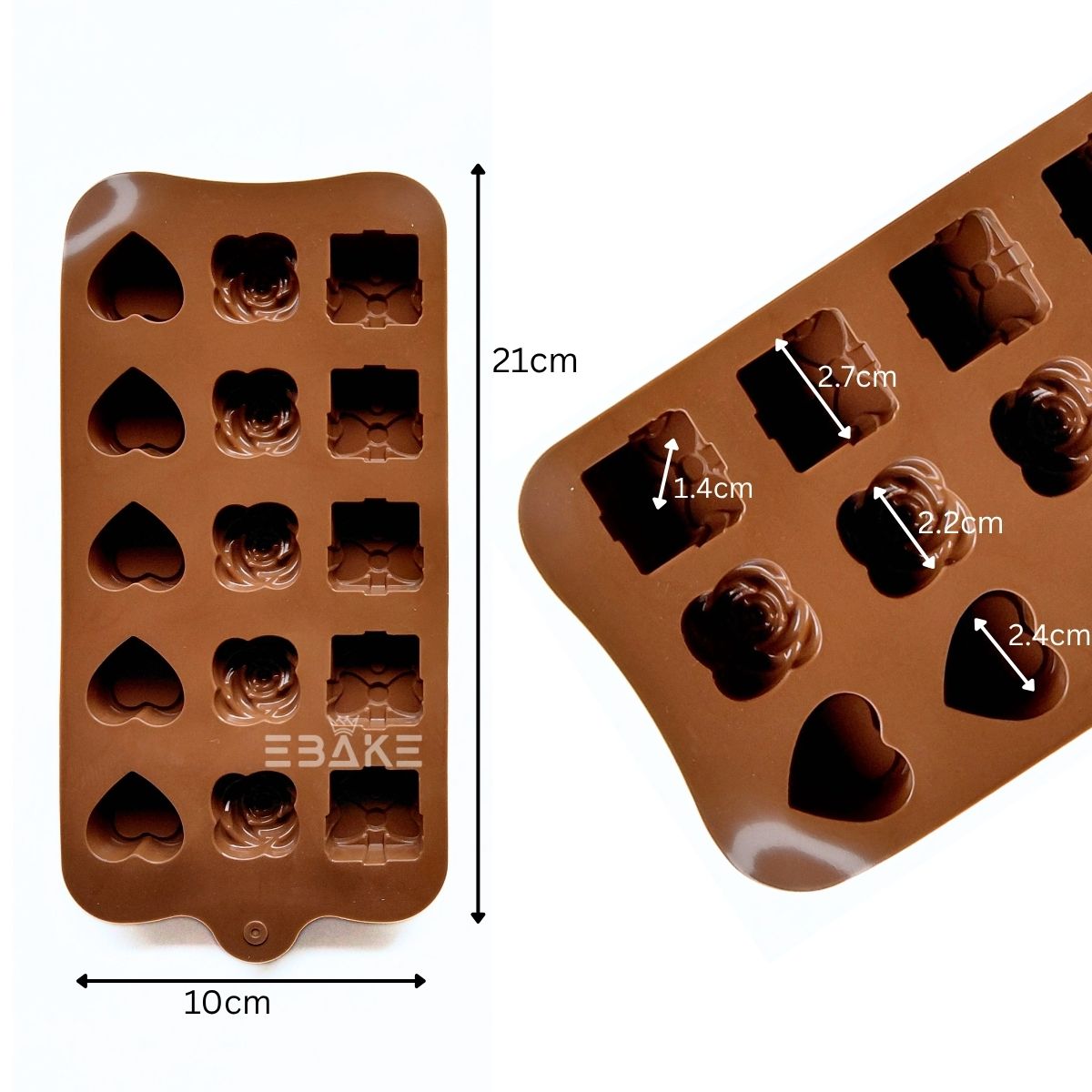 15 Cavity Chocolate Silicone Mould